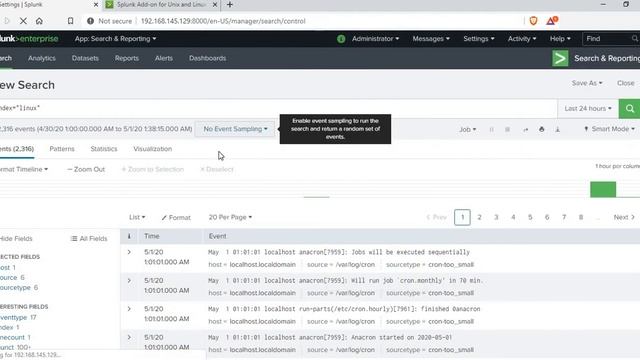 Splunk Linux Monitoring | Use Splunk App For Unix And Linux for Monitoring CPU, Memory, Disk Space