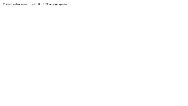 Unix & Linux: Which GUI diff viewer would you recommend, with Copy-to-Left/Right functionality?