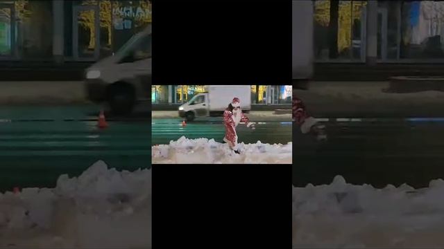 Дед Мороз Запускает Салют