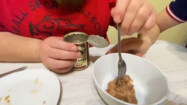 ТУШЕНКА ЗА 20 РУБЛЕЙ/ готовим пасту