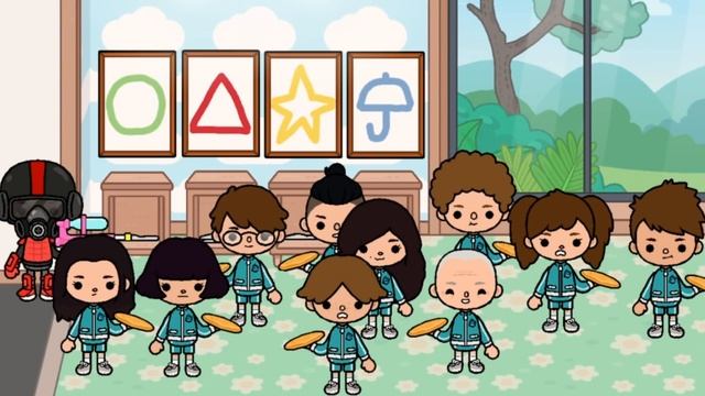 Игра в Кальмара САХАРНЫЕ СОТЫ! Сериал в Тока Бока Squid Game Toca Life World