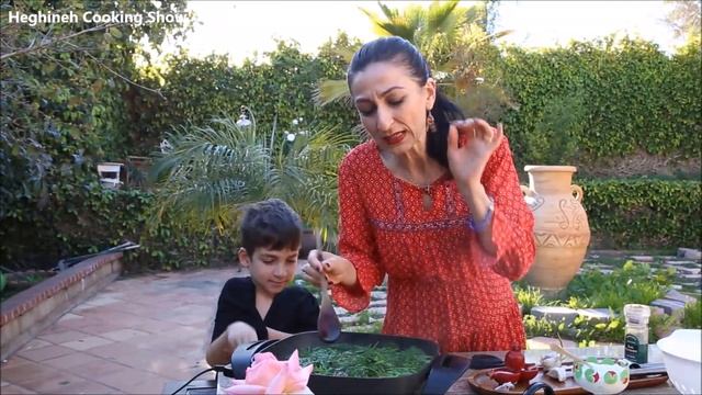 Malva Mallow Stew Recipe - Pipertov Apur - Heghineh Cooking Show