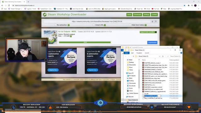 STEAM WORKSHOP MAPS FÜR EPIC GAMES (Rocket League)