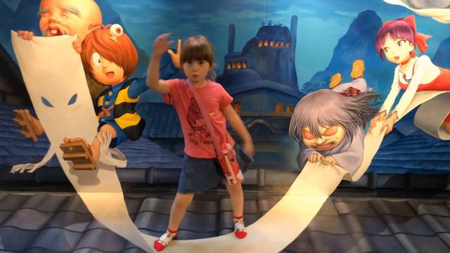 GeGeGe no Kataro Trick Art Exhibition in Kumamoto