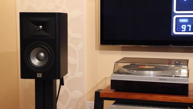 JBL Studio 230 Speakers Sound Demo Rock
