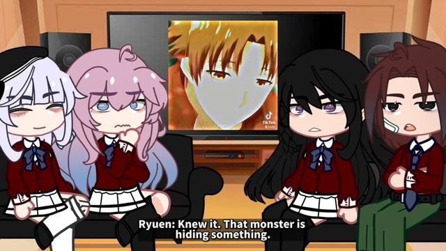 Class Leaders react to Ayanokouji  Classroom of The Elite  Gacha Club