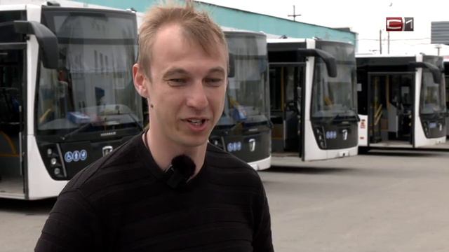 Десять новых автобусов готовят выпустить на дороги Сургута
