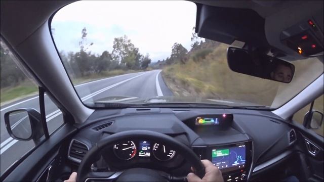 New subaru forester test drive