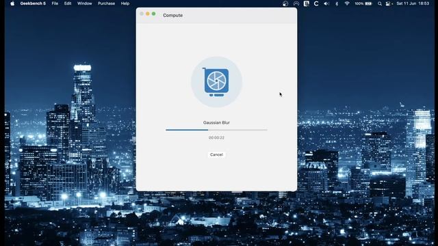 Apple MacBook Air M1 2020 Geekbench Graphics Speed Test