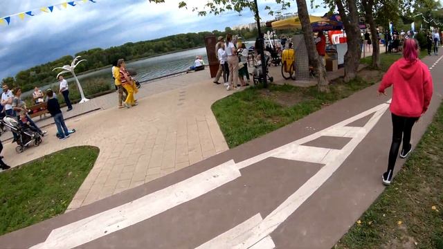 Набережная Солнечногорска.Празднования дня Солнечногорья. 24 августа 2019 года.