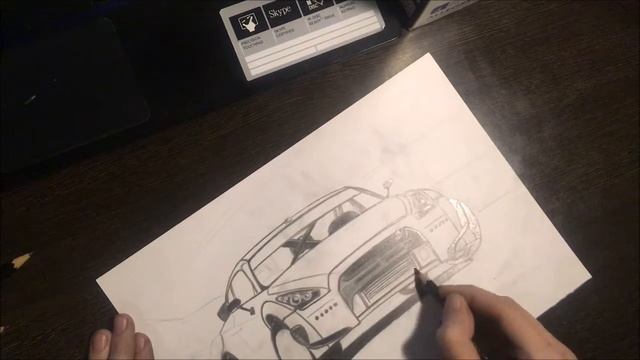 Нарисованные Тачки: Nissan GT-R