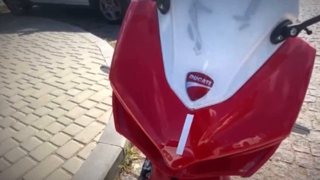 Выхи/Ducati/ электромотоцикл
