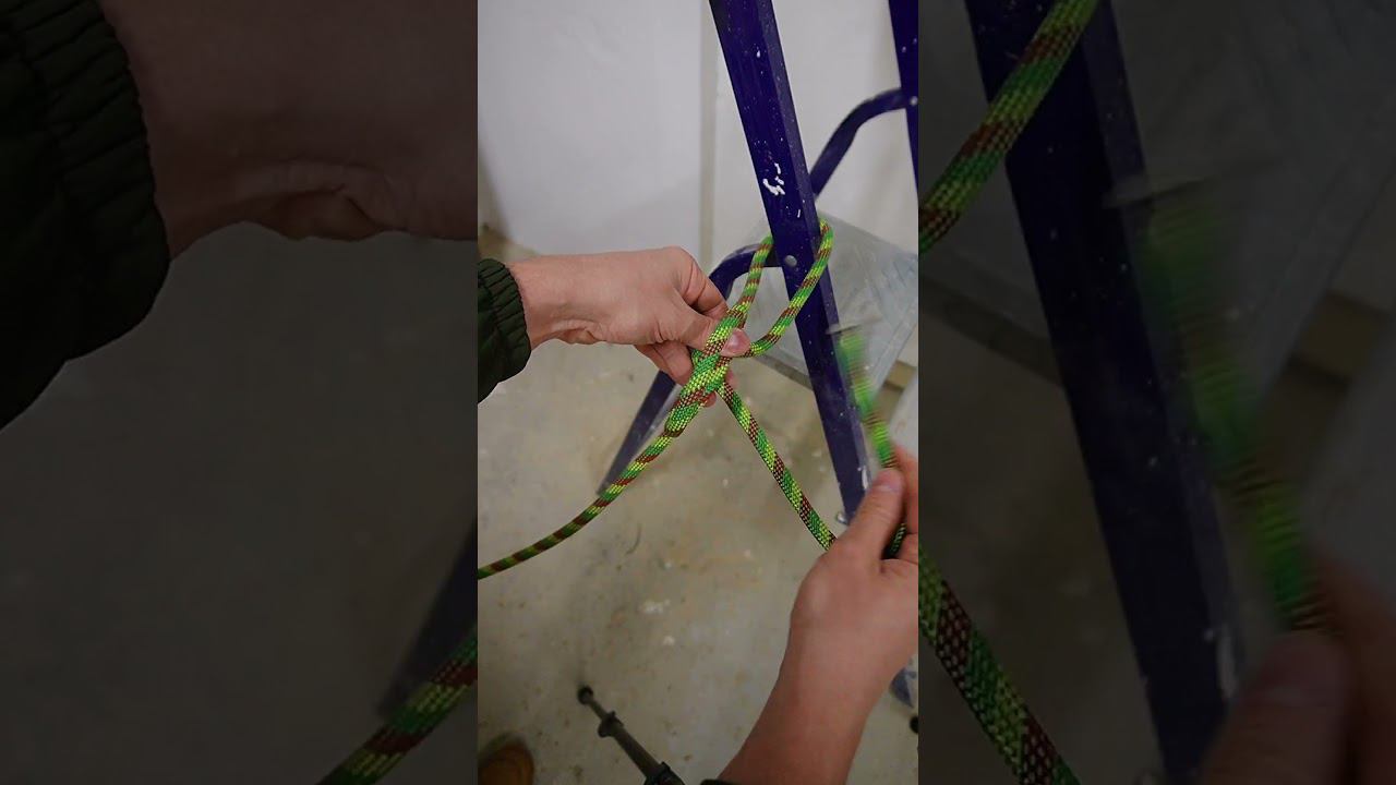 How to securely tie a rope. #shorts #short