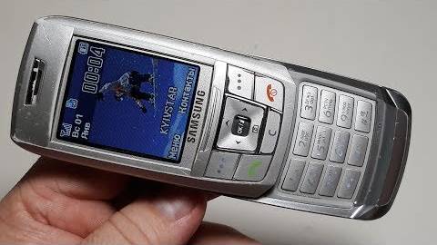 Samsung SGH-E250 Startup and Shutdown Variant 2