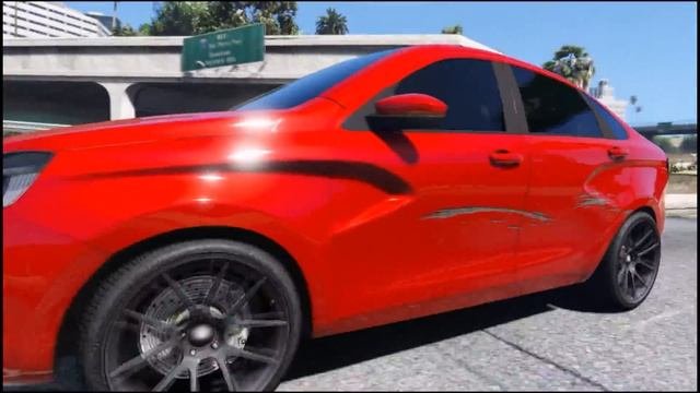 Обзор 2015 Lada Vesta 0.2 - Моды GTA V