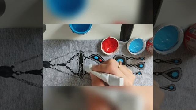 Матаға сурет салу!  Оңай әдіс!