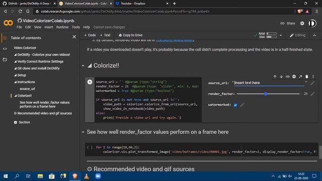 Colorize Black and White Videos With AI | Project Based on Deep Learning and Fast AI