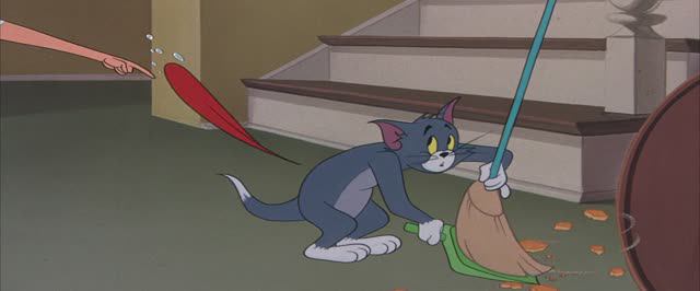 Том и Джерри – 98 серия – Летающая волшебница / Tom and Jerry (1956 год)