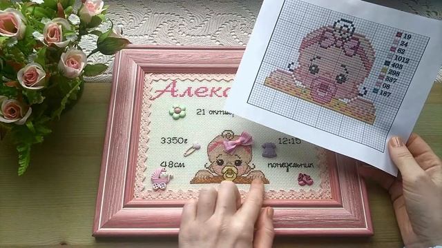 Метрика для девочки - работа с заказчиком - что получилось