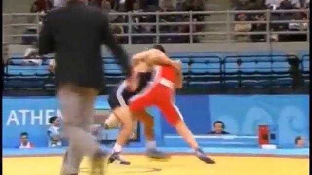 Buvaisar Saitiev Athens 2004 highlights