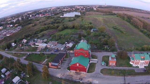 Храм Троицы Живоначальнои в Супонево в городе Узловая Тульскои области 31 08 15г