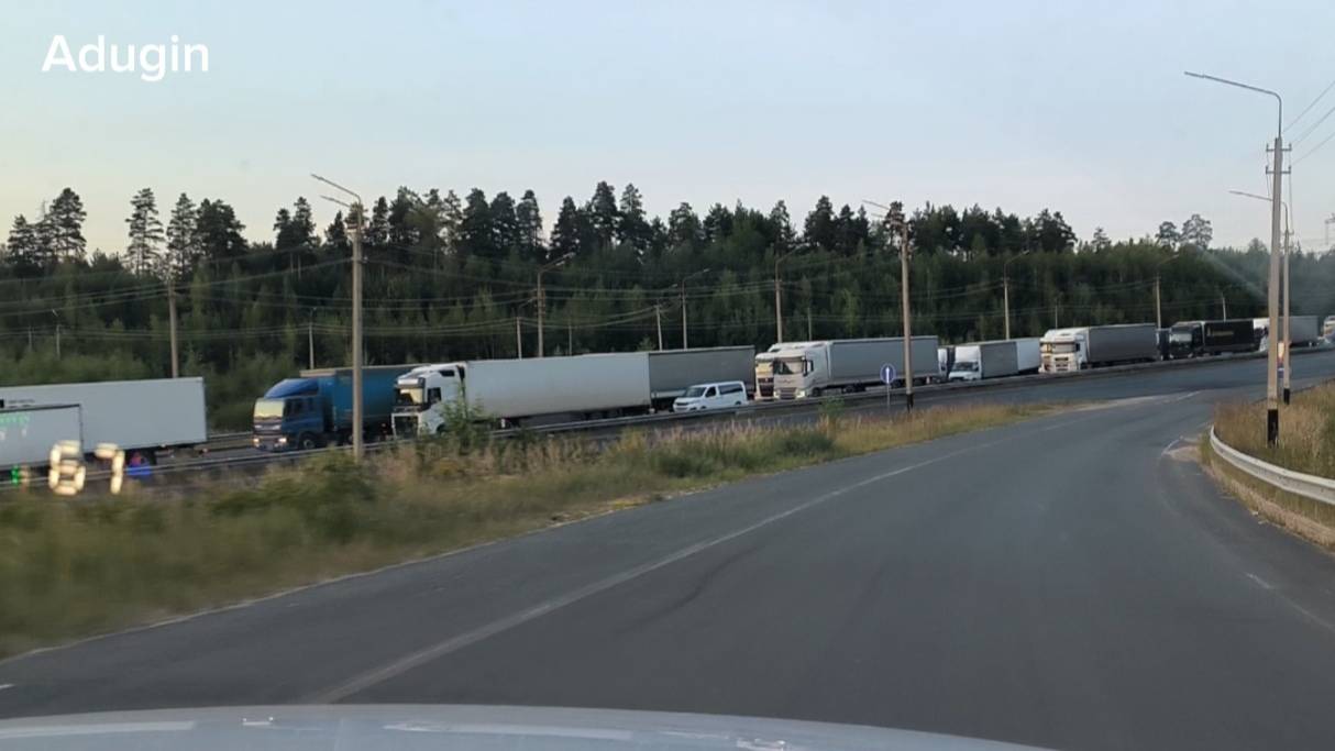 Москва 🚙 поехали в Нижний Новгород. Жуткие пробки на узкой трассе М-7 объехали