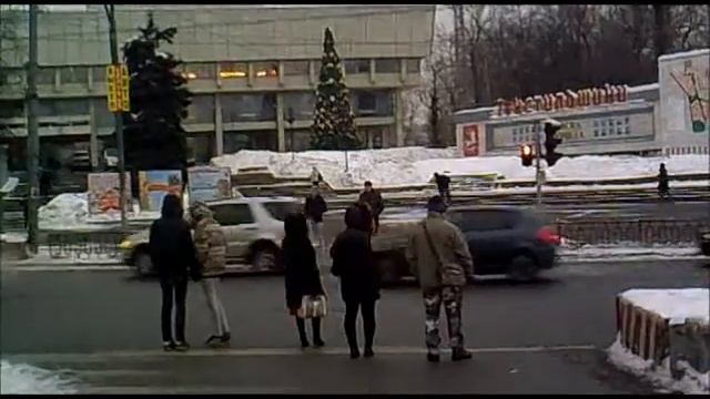 26 минут смертельного риска на пешеходном переходе Волгоградский Люблинская