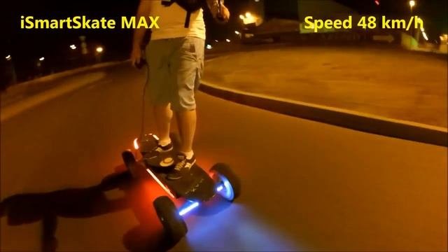 электротранспорт skateboardingisfun Собрал электро скейт. Испытание. iSmartSkate skatelife