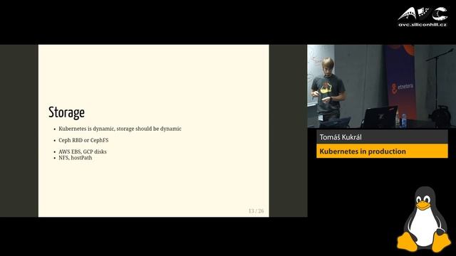 LinuxDays 2017 - Kubernetes in production - Tomáš Kukrál