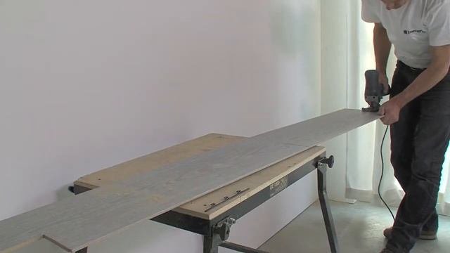 Balterio Laminate Flooring Installation Video in a Doorway