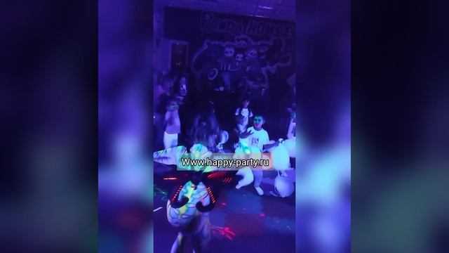 неоновое шоу дискотека для детей в Ростове-на-Дону