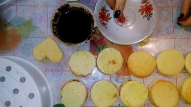 Пирожное ,Очень вкусно,просто и красиво!
