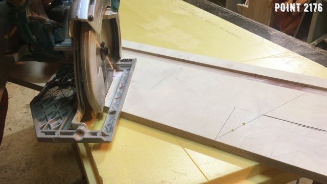 Направляющая шина для циркулярной пилы / Selfmade circular saw guide rail