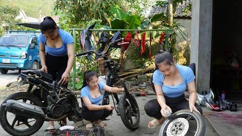 Ремонт двигателя Мото 5000 куб.см.