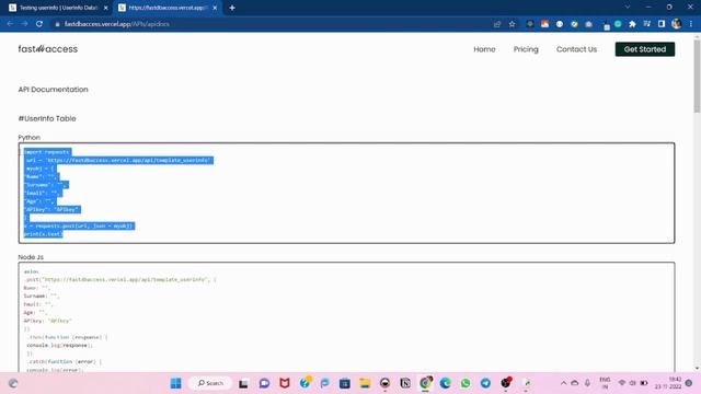 fastdbaccess step-by-step process #developer #mongodb #nextjs #developertools