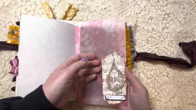 Bronze Boho Junk Journal- Sold!  Thank you!
