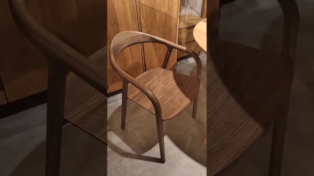 Дизайнерский стул из массива дуба БИО