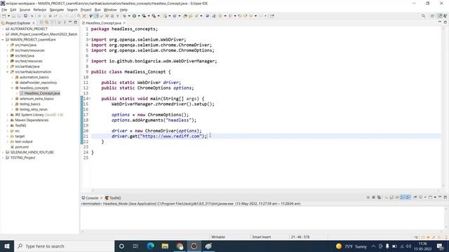 Headless Browser in Chrome or Firefox