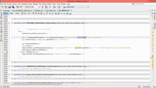 N°19 SUPPRESSION D'UN ELEMENT DANS UNE BASE DE DONNEES #java #swing #sqlite #jdbc #netbeans