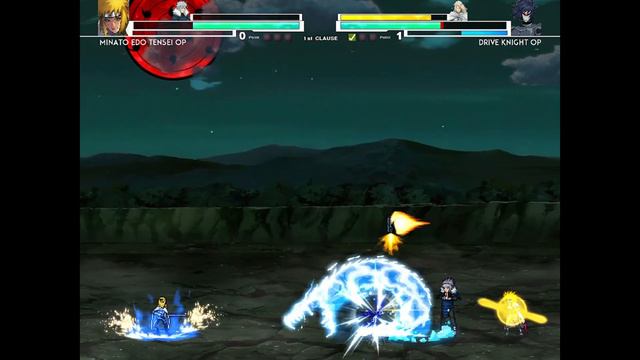 Minato Edo Tensei V2 OP & Tobirama OP VS Drive Knight OP & Flashy Flash OP in Jump Force Mugen