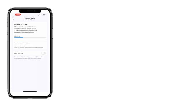 smart life app upgrade video doorbell firmware tutorial