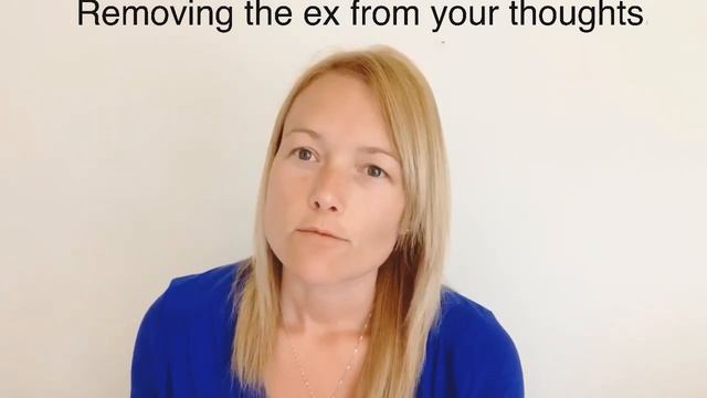 Pattern interrupt, remove the narcissist from constantly running around your mind.