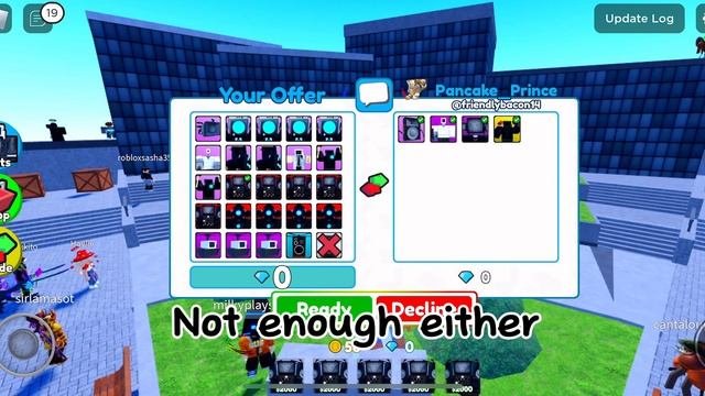 What Would People Trade For A Titan Cinemaman? (ROBLOX Toilet Tower Defense)