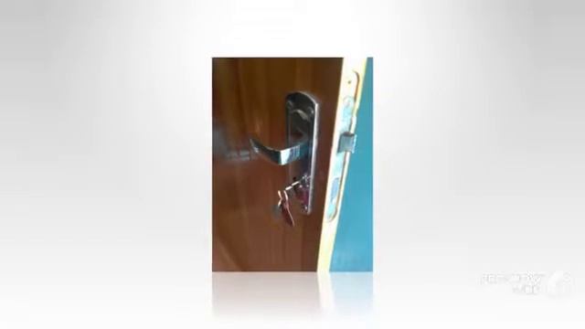 Замена ручки и замка в металлической двери