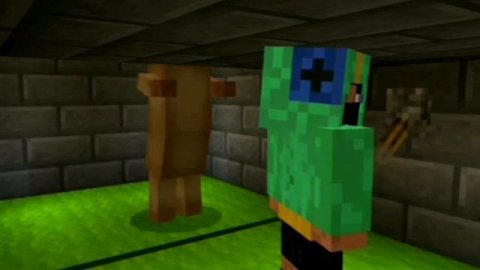 Майнкрафт но чего боятся мобы в майнкрафте?Слабости мобов в майнкрафте. SCP 173!