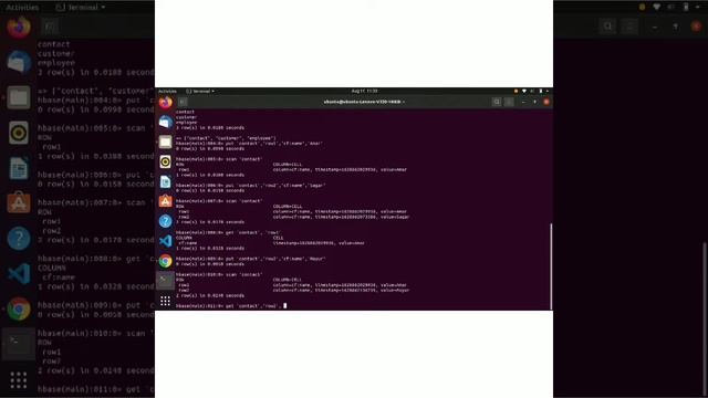 HBase Shell Commands