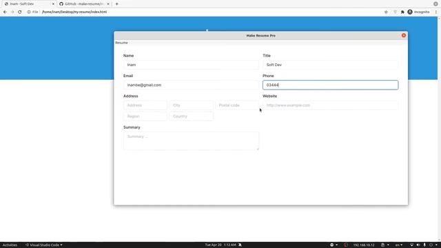 Make Resume Pro | Update One