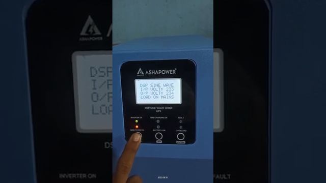 How to set ashapower inverter/ashapower Invereter setting