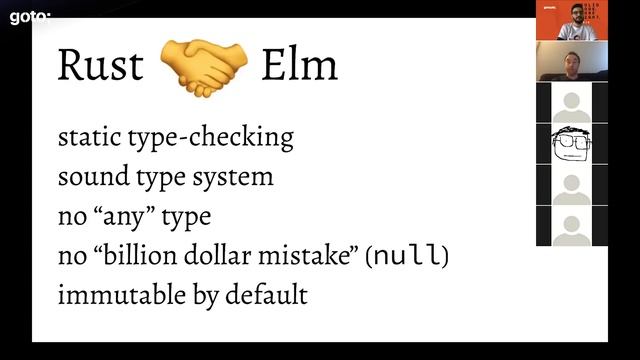 Next-Generation Programming: Rust & Elm • Richard Feldman • GOTO 2020