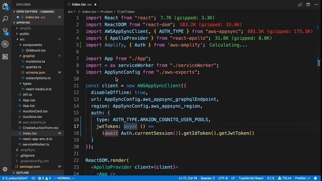 AppSync Authentication with Cognito User Pools - Part 5